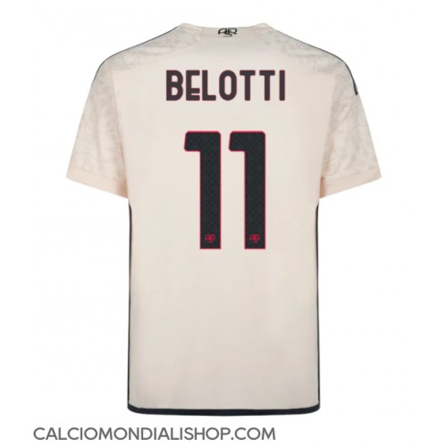 Maglie da calcio AS Roma Andrea Belotti #11 Seconda Maglia 2023-24 Manica Corta
